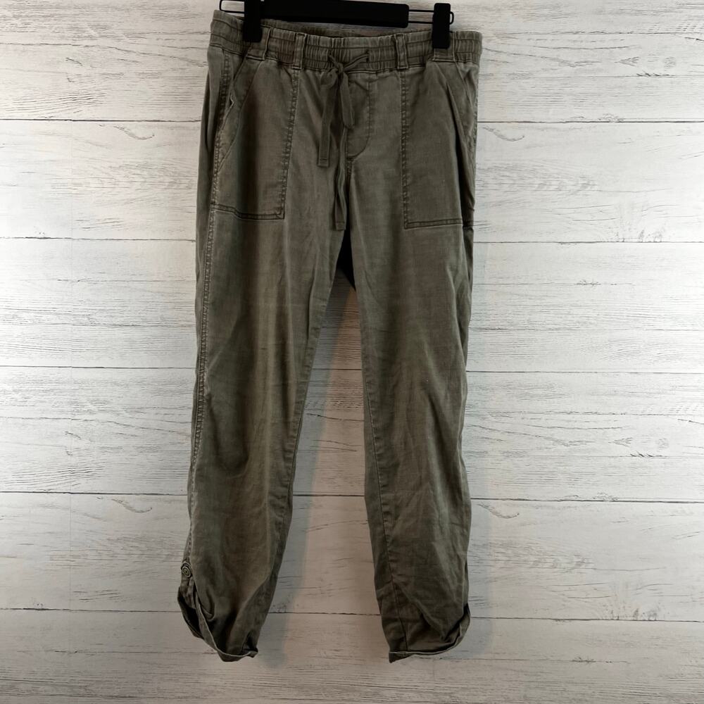 Level 99 Baggy Straight‎ Leg Pull On Canvas Pants Size S